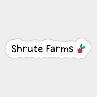 Shrute Farms Sticker